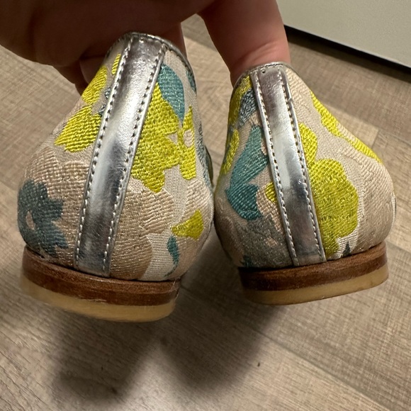 Opening Ceremony - Floral Satin Embroidered Flats - Picture 8 of 8